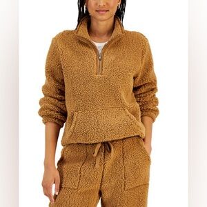 Petite Sherpa Sweater and Pant MATCHING SET